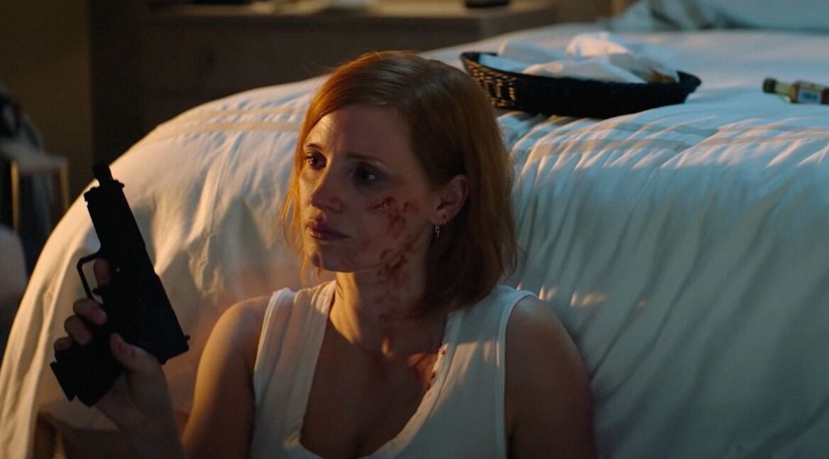 Jessica Chastain in Code Ava