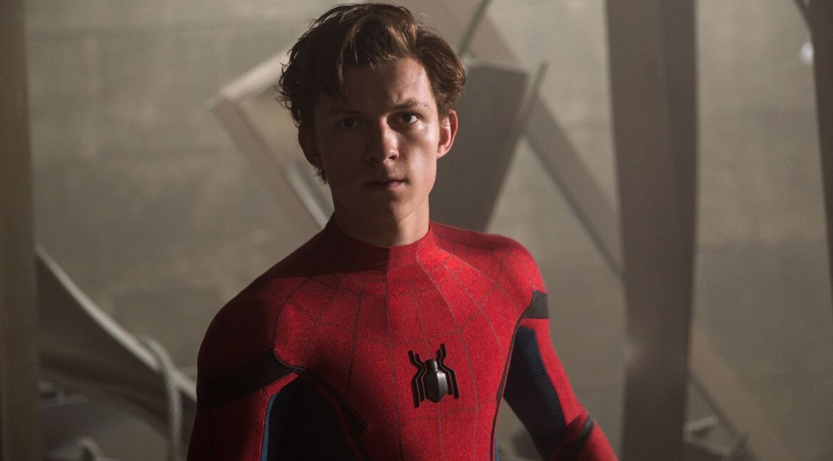 Tom Holland in Spider-Man: Homecoming