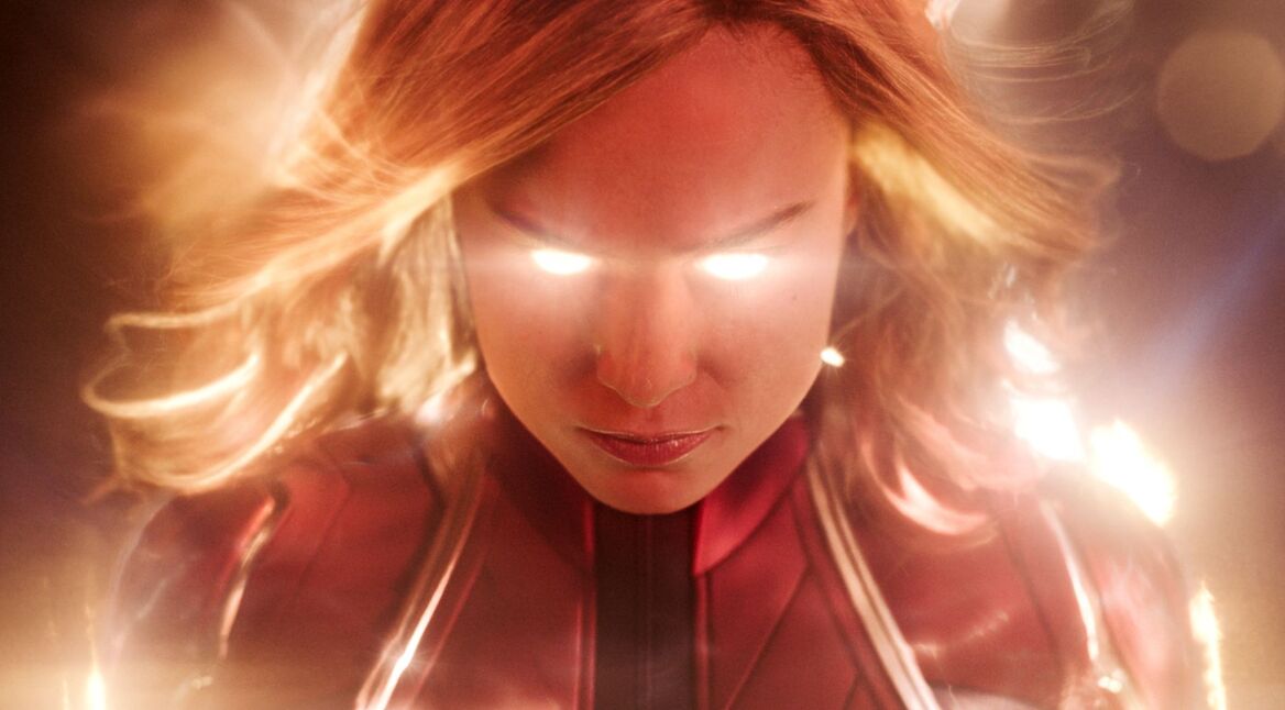 Brie Larson in "Captain Marvel"