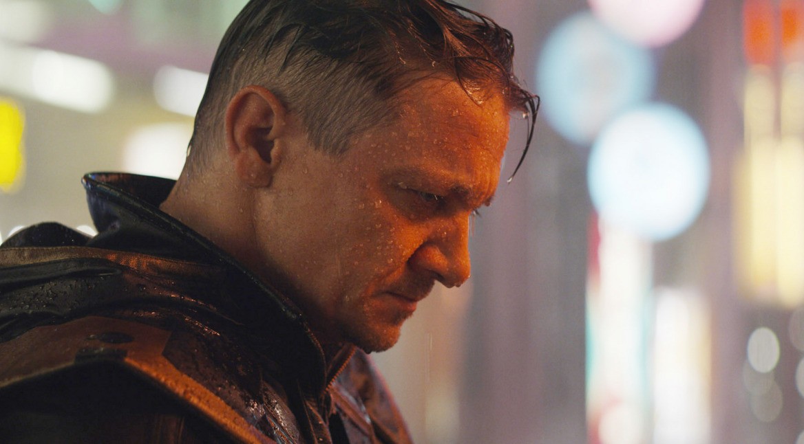 Jeremy Renner als Hawkeye in Avengers Endgame