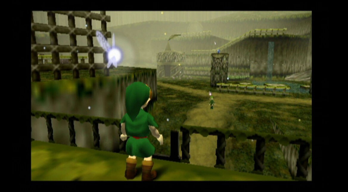 Screenshot aus der Nintendo-64-Version von "Zelda: Ocarina of Time".