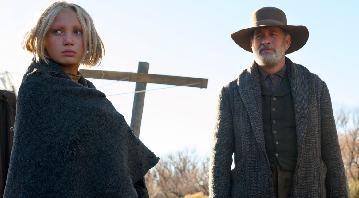 Helena Zengel und Tom Hanks in Neues aus der Welt