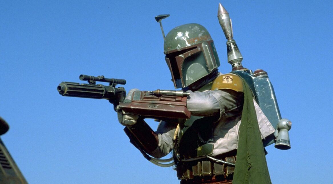 Jeremy Bulloch als Boba Fett in "Star Wars Episode VI".
