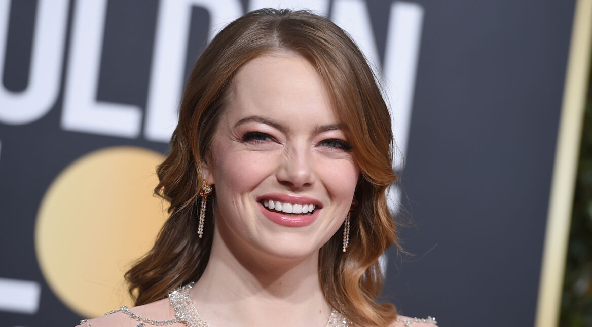 Emma Stone bei den Golden Globes