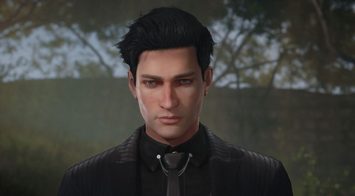 Der junge Sherlock Holmes. Ein Bild aus dem Spiel Sherlock Holmes: Chapter One