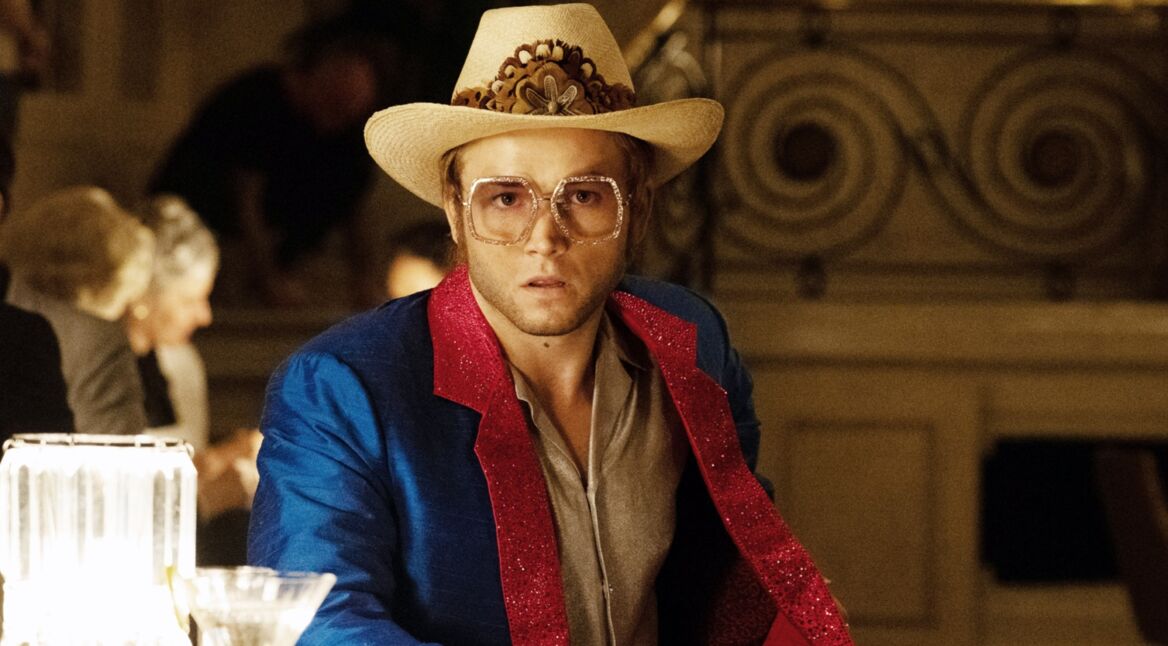 Taron Egerton in Rocketman