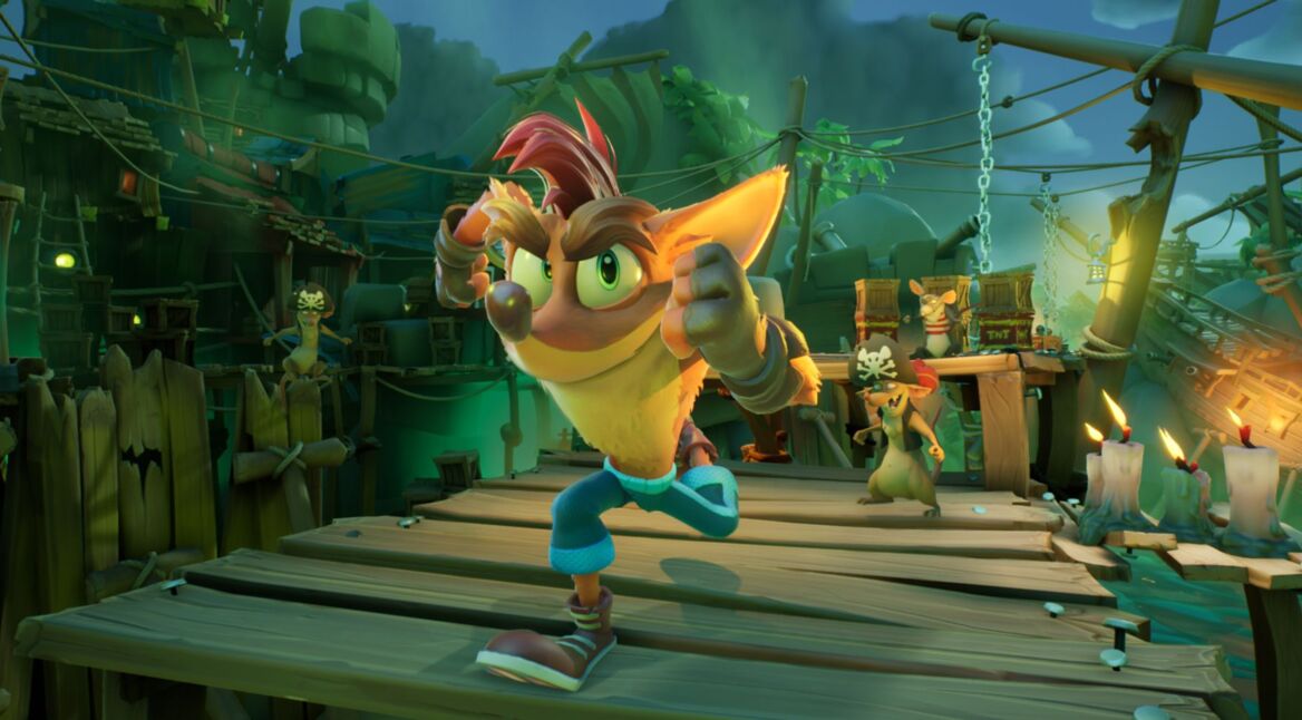 Screenshot von "Crash Bandicoot 4"