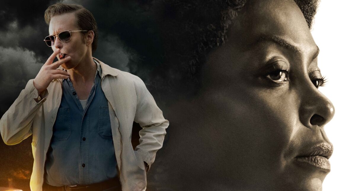 Sam Rockwell und Taraji P. Henson in The Best of Enemies