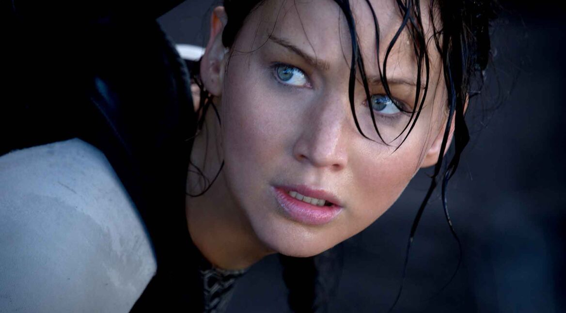 Jennifer Lawrence als Katniss in "Die Tribute von Panem".