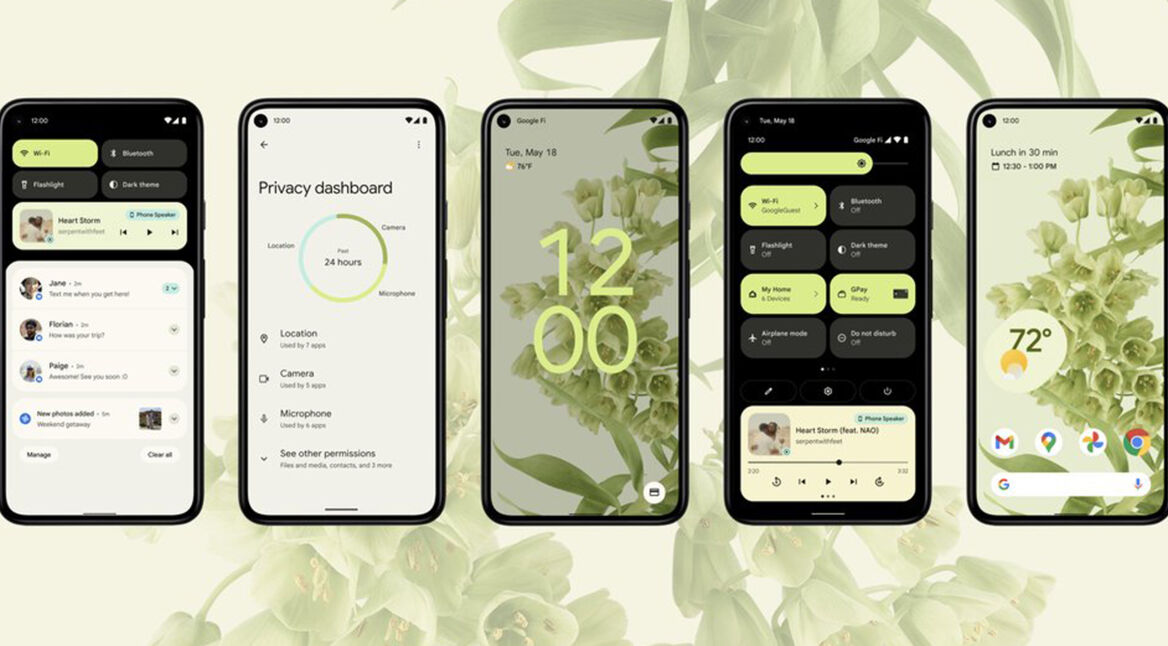Promobild zu Android 12