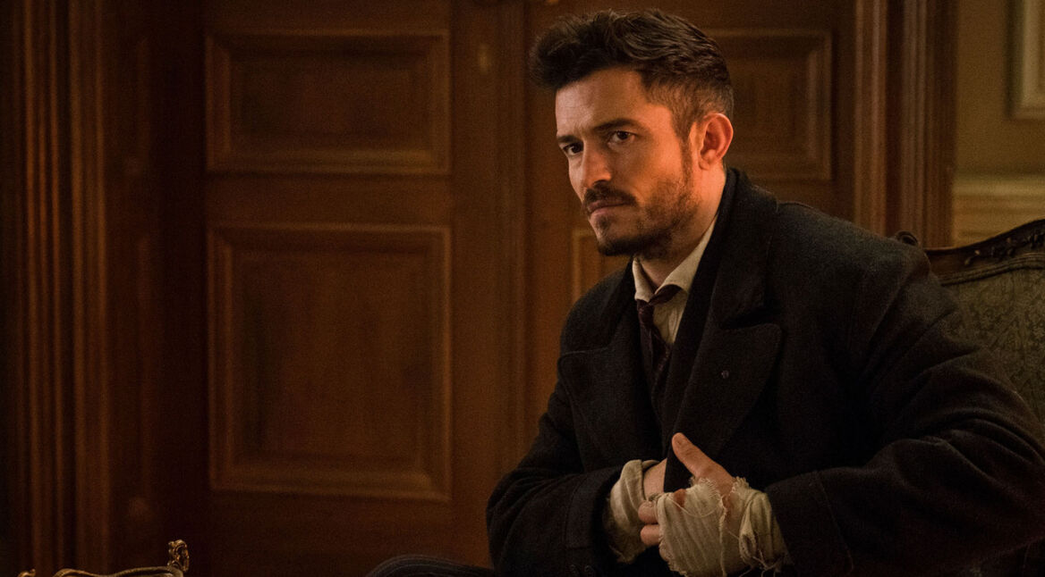 Orlando Bloom als Rycroft Philostrate in Carnival Row