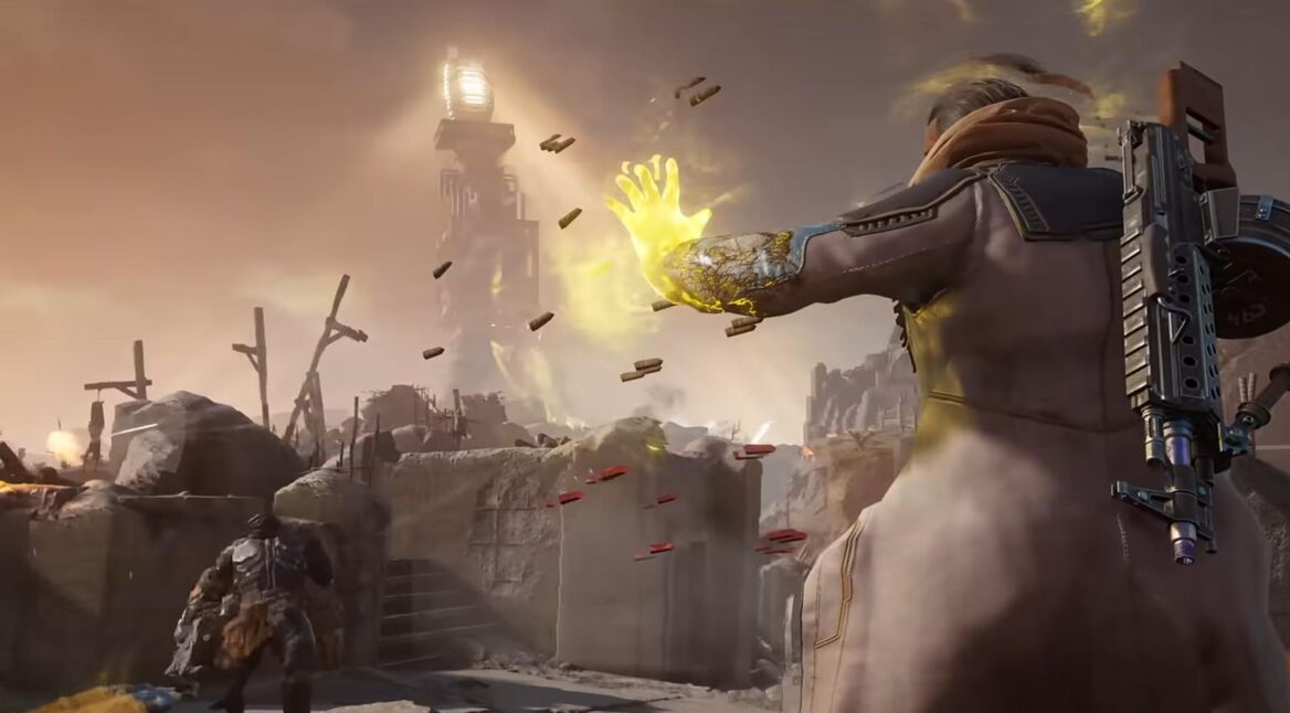 Ein Charakter in Outriders