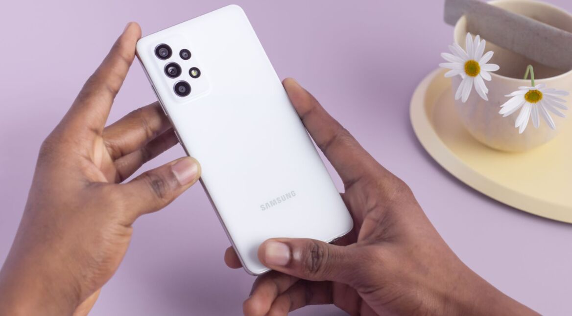 Das Samsung Galaxy A52.