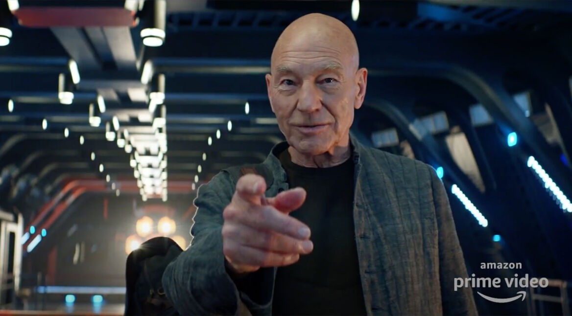 Patrick Stewart als Captain Picard in Star Trek: Picard