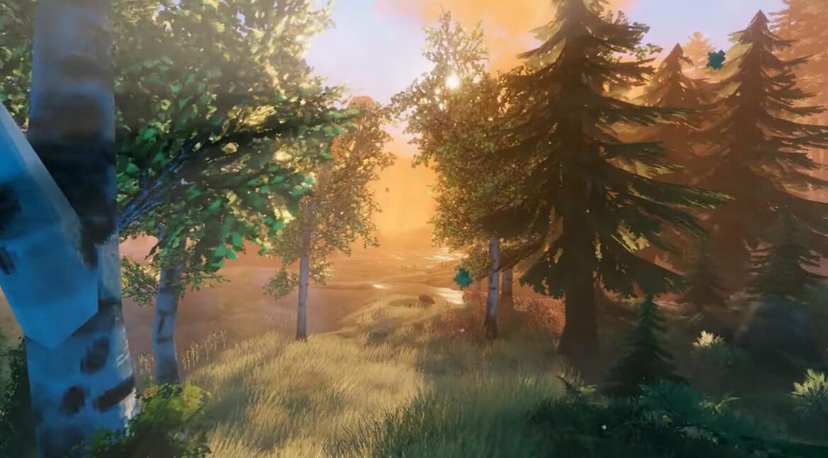 Die wunderschöne Grafik in Valheim