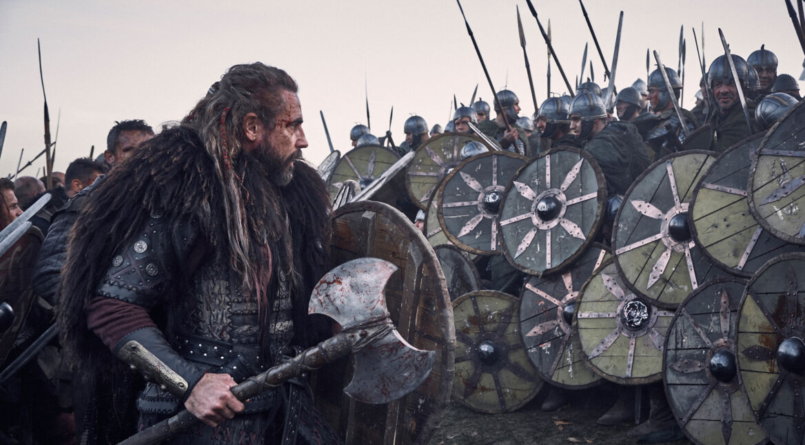 Eine Wikinger-Schlacht