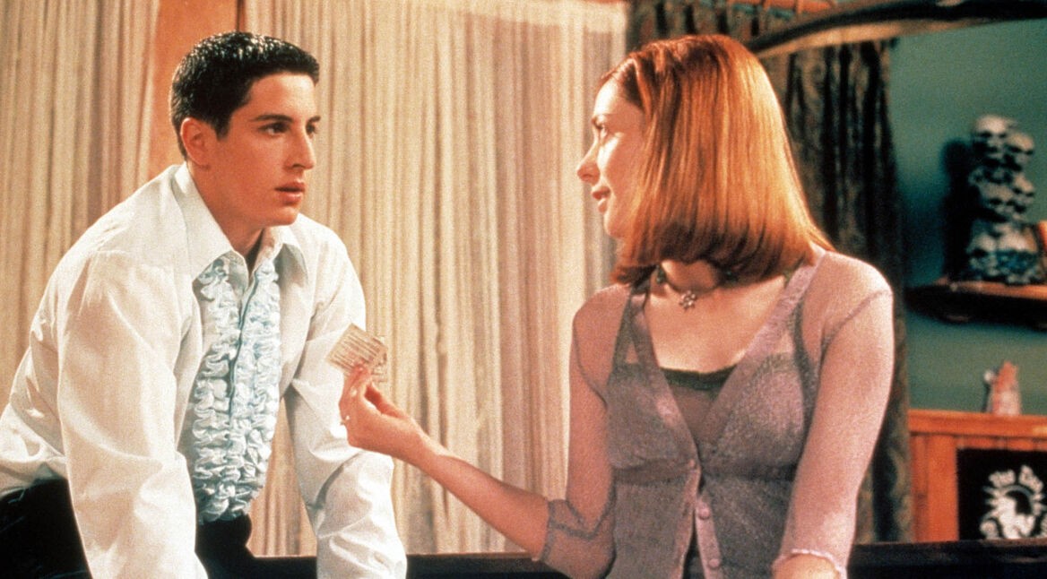Jason Biggs und Alyson Hannigan im ersten American-Pie-Film