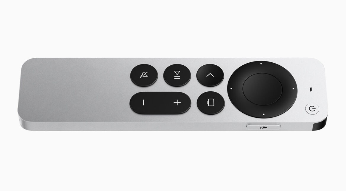 Die neue Fernbedienung für Apple TV 4K (2021)