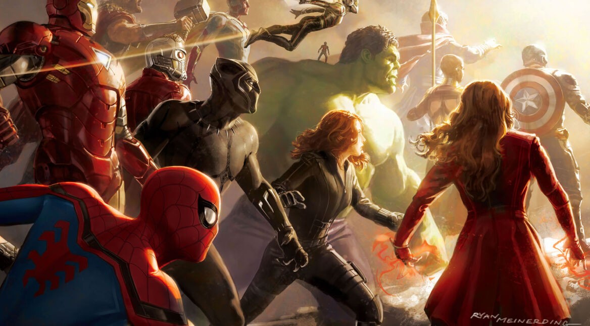 Promobild für den MCU-Film "Avengers: Infinity War".