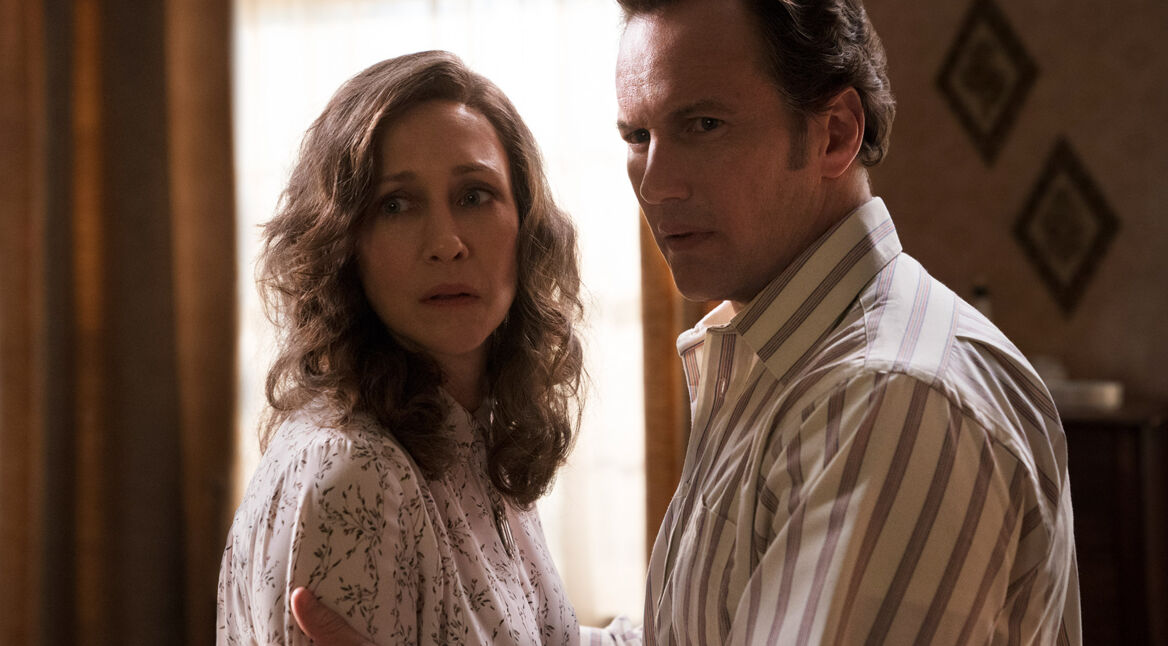 Lorraine (Vera Farmiga) und Ed Warren (Patrick Wilson) in "The Conjuring: The Devil Made Me Do It".