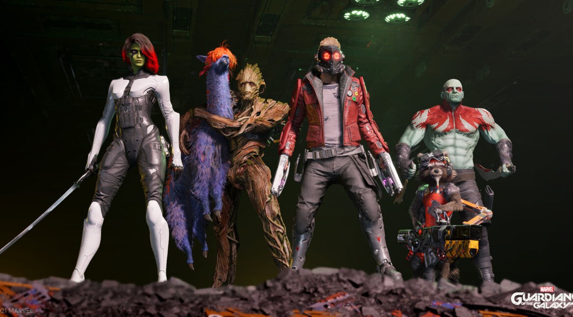 Marvel’s Guardians of the Galaxy Crewfoto