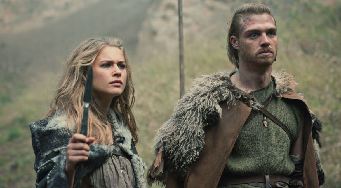 Thusnelda und Folkwin in der Netflix-Serie Barbaren