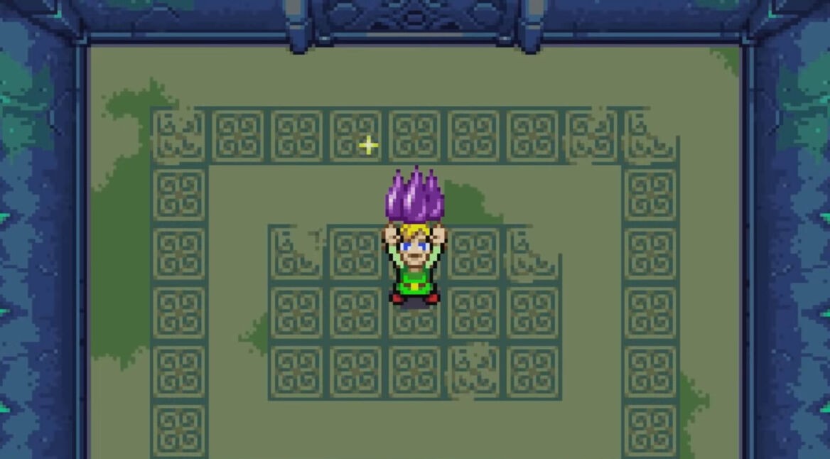 Gameplay von The Legend of Zelda: The Minish Cap auf dem GBA