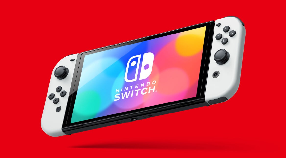 Die Nintendo Switch OLED mit größerem Bildschirm