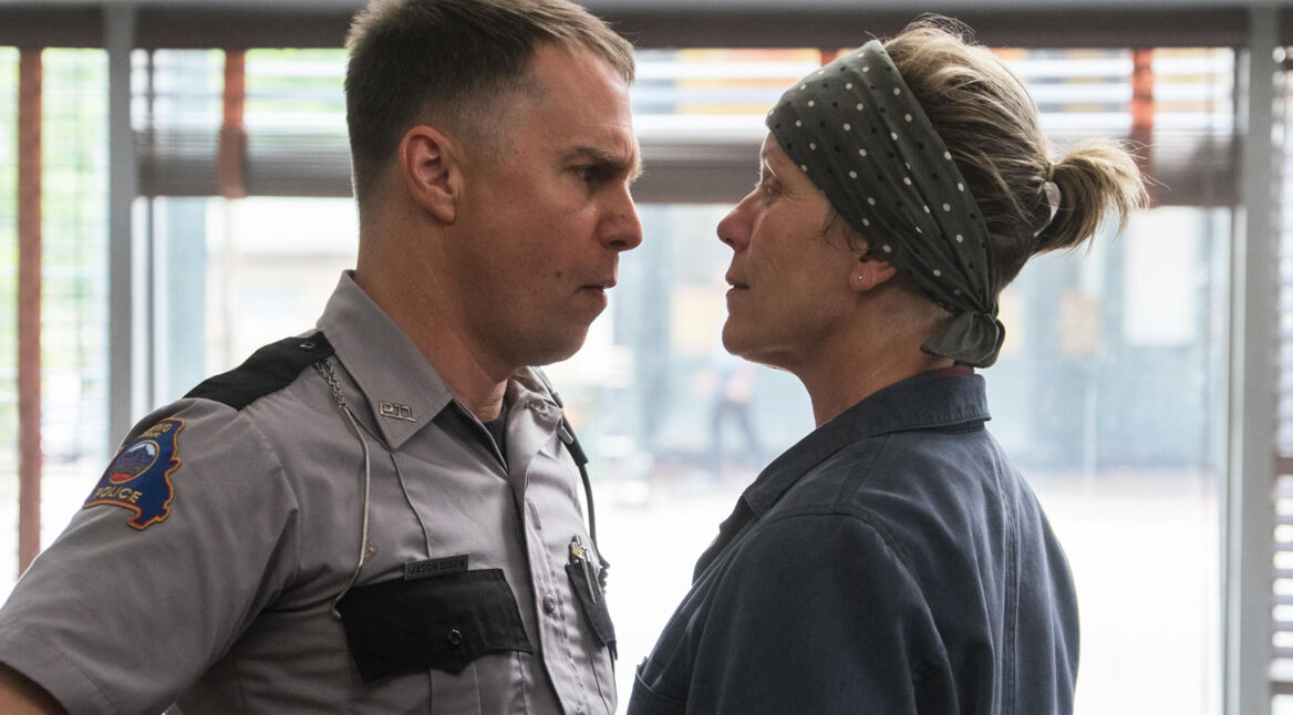 Mildred und Dixon in Three Billboards Outside Ebbing, Missouri