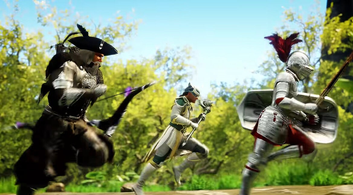 Gameplay in New World