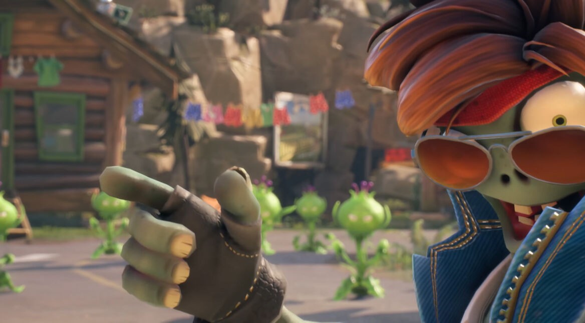 Eine Pflanze in Plants vs. Zombies: Battle for Neighborville