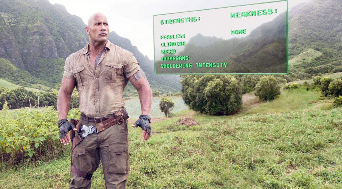 Dwayne Johnson in Jumani: Willkommen im Dschungel