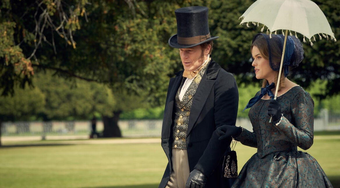 Adam James und Alice Eve in Belgravia