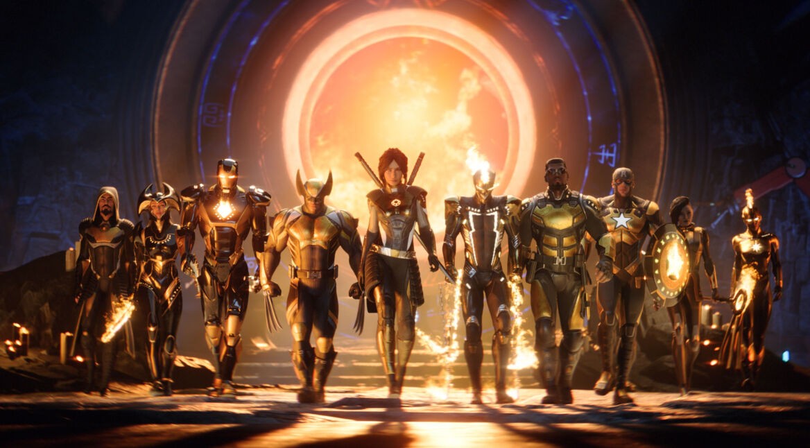 Die Spielefiguren im Game Marvel's Midnight Suns