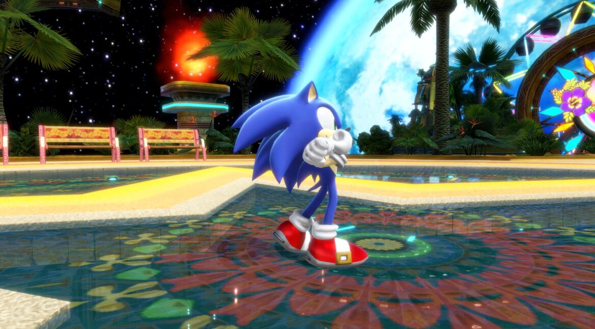 Sonic im Spiel Sonic Colours: Ultimate