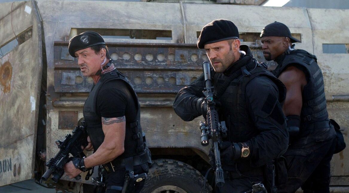 Eine Gruppe Söldner im Film The Expendables