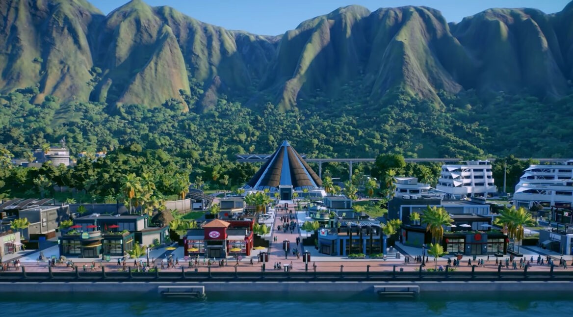 In Jurassic World Evolution 2 errichtest Du Deinen eigenen Dinosaurier-Park