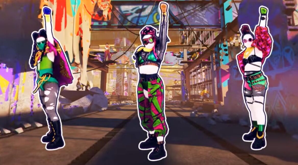 Eine Tanzszene aus Just Dance 2022