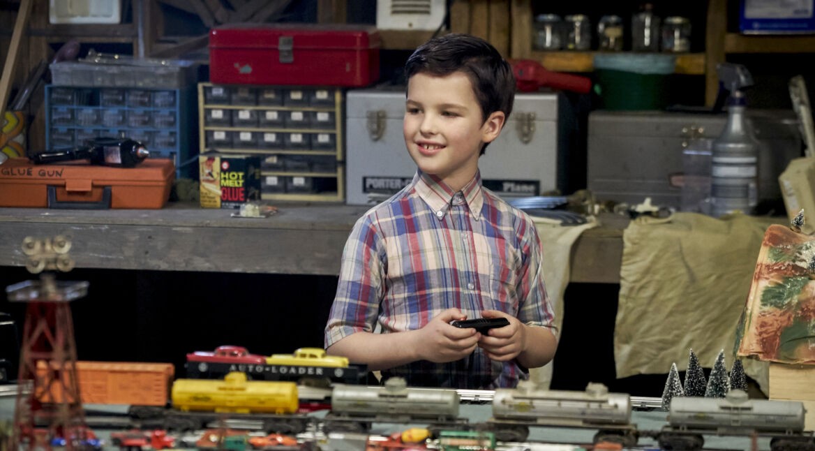 Iain Armitage in Young Sheldon