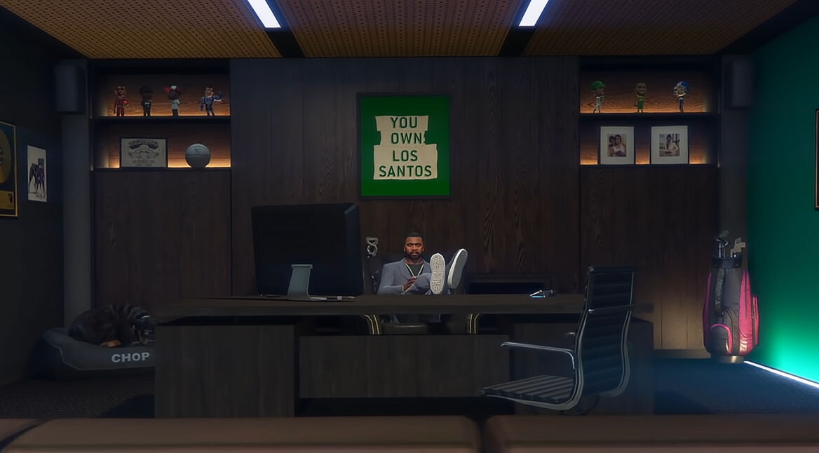 Ein Charakter in GTA 5