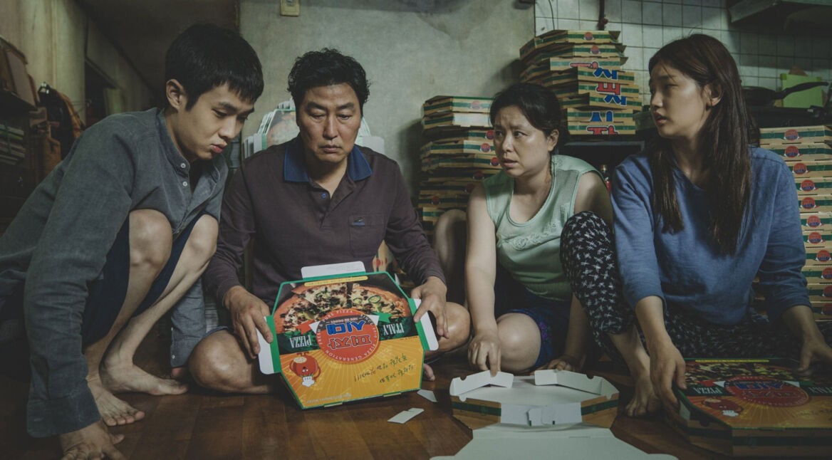 Familie Kim in dem Film "Parasite"