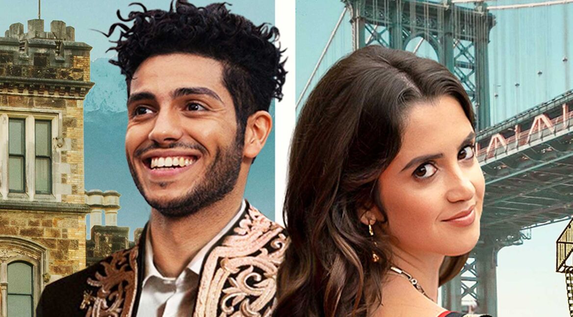 Poster von Laura Marano und Mena Massoud in The Royal Treatment