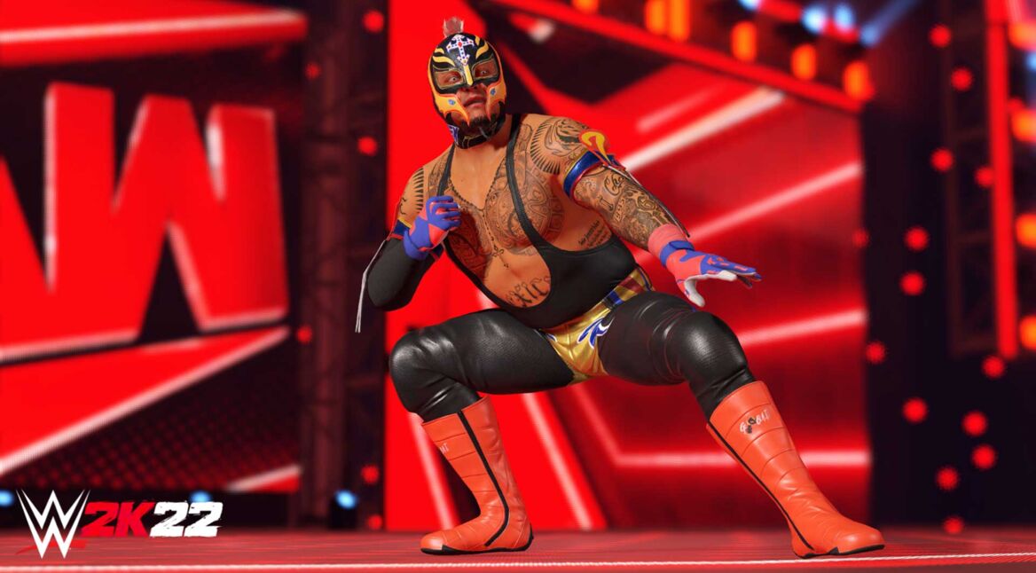 Ray Msterio im Spiel WWE 2K22