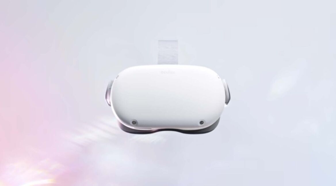 Die Vorderseite der Meta Quest 2