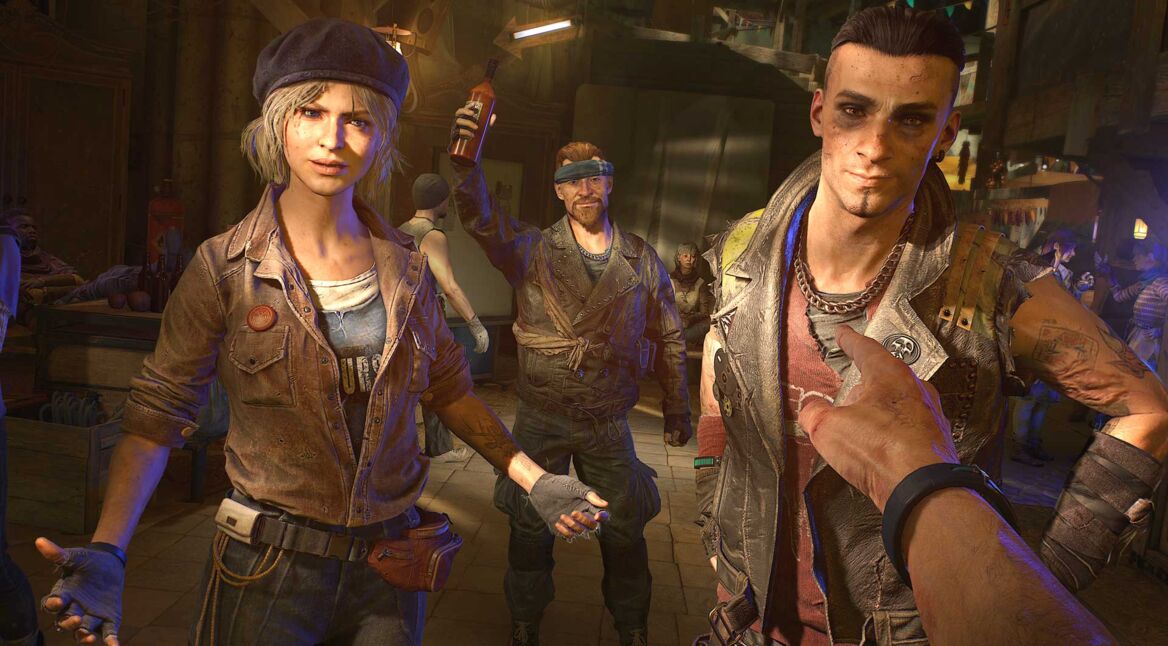 Eine Gruppe Überlebender in Dying Light 2: Stay Human