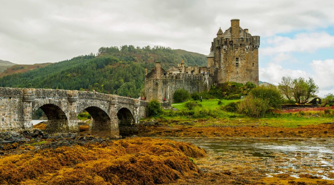 Ein Castle in den schottischen Highlands