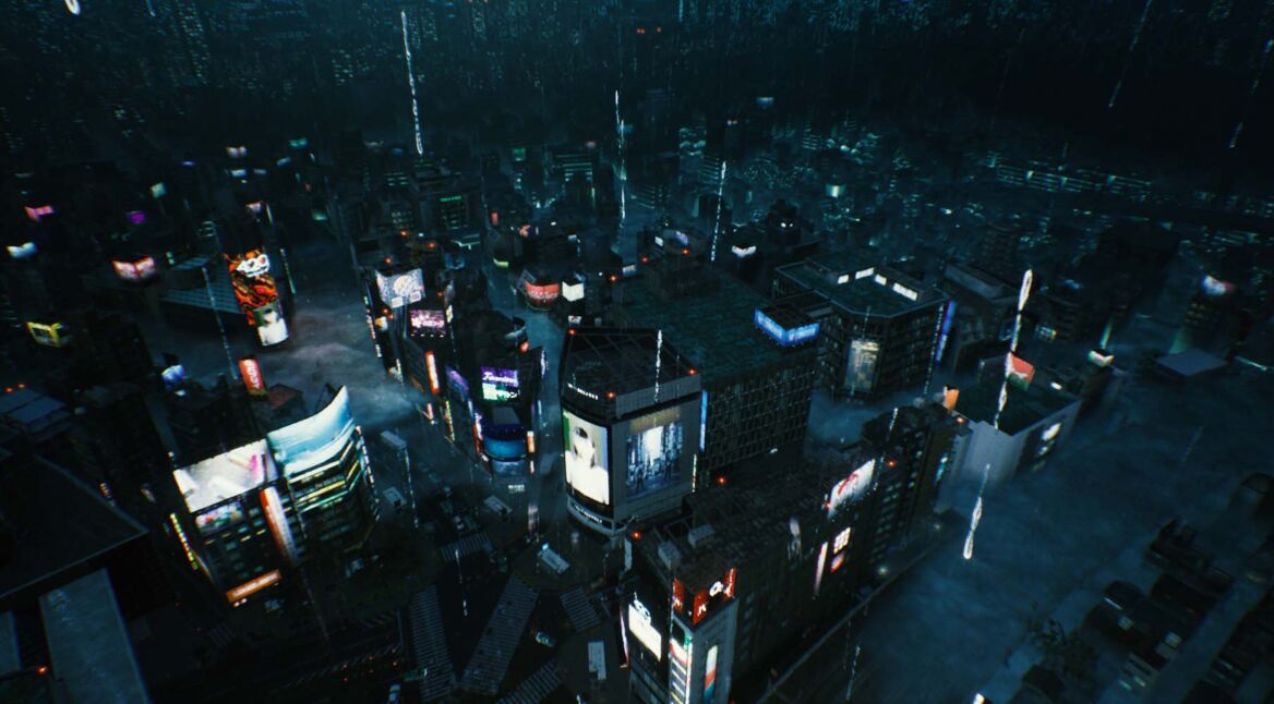 Die Skyline von GhostWire: Tokyo