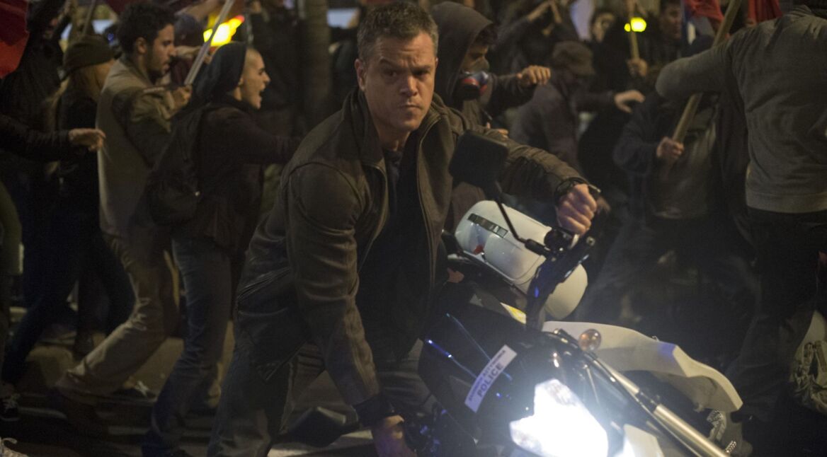 Matt Damon in dem Film "Jason Bourne".