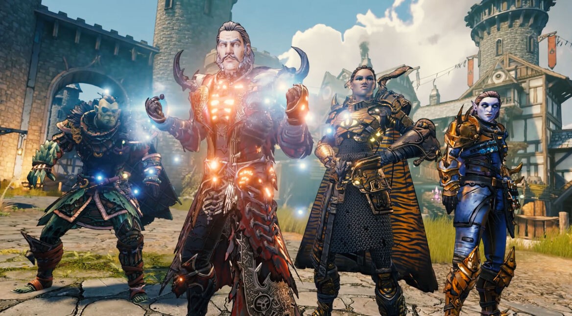 Einige der Klassen aus Tiny Tina's Wonderlands