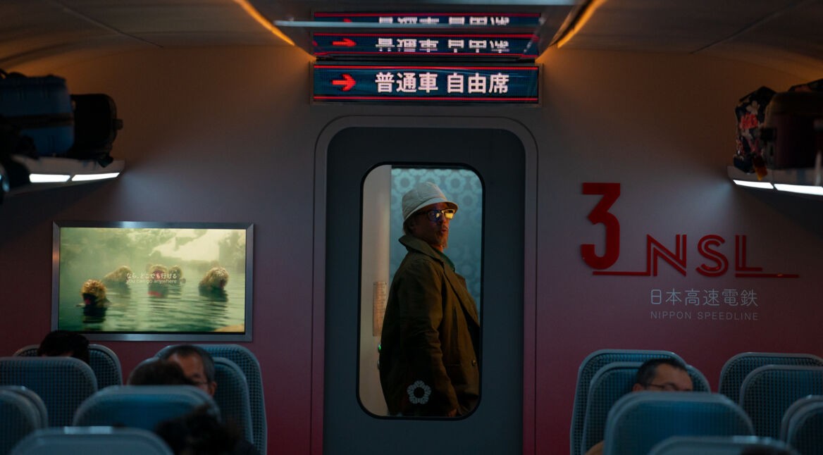 Brad Pitt als Ladybug im Film Bullet Train